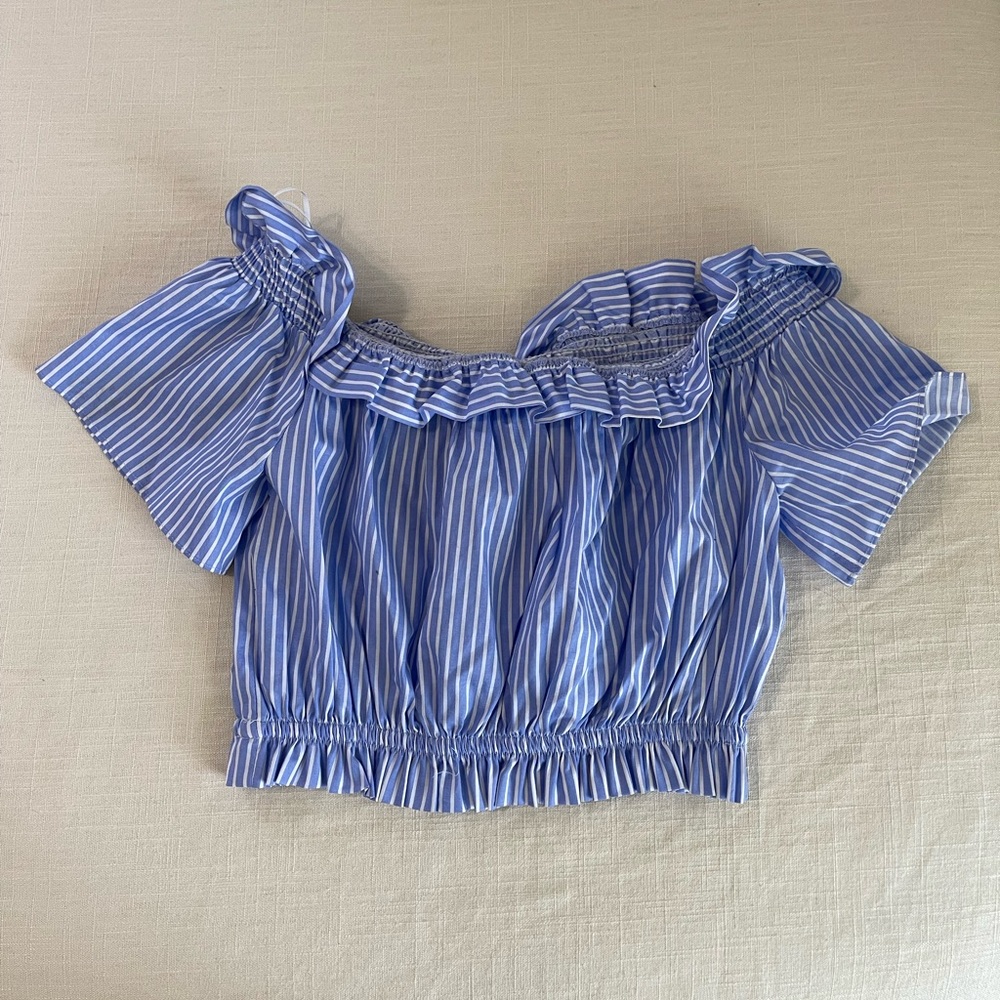Stripped crop top
